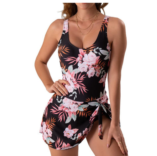 Neuer sportlicher Badeanzug-Rock