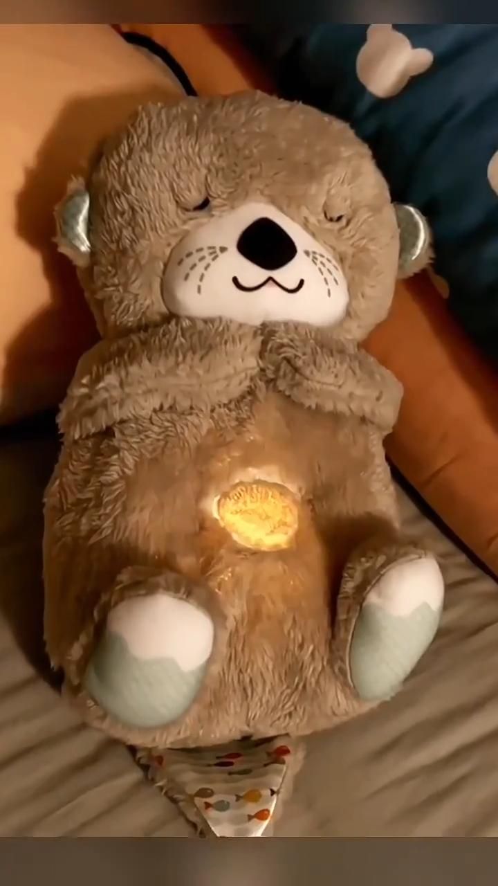 Atmender Teddybär